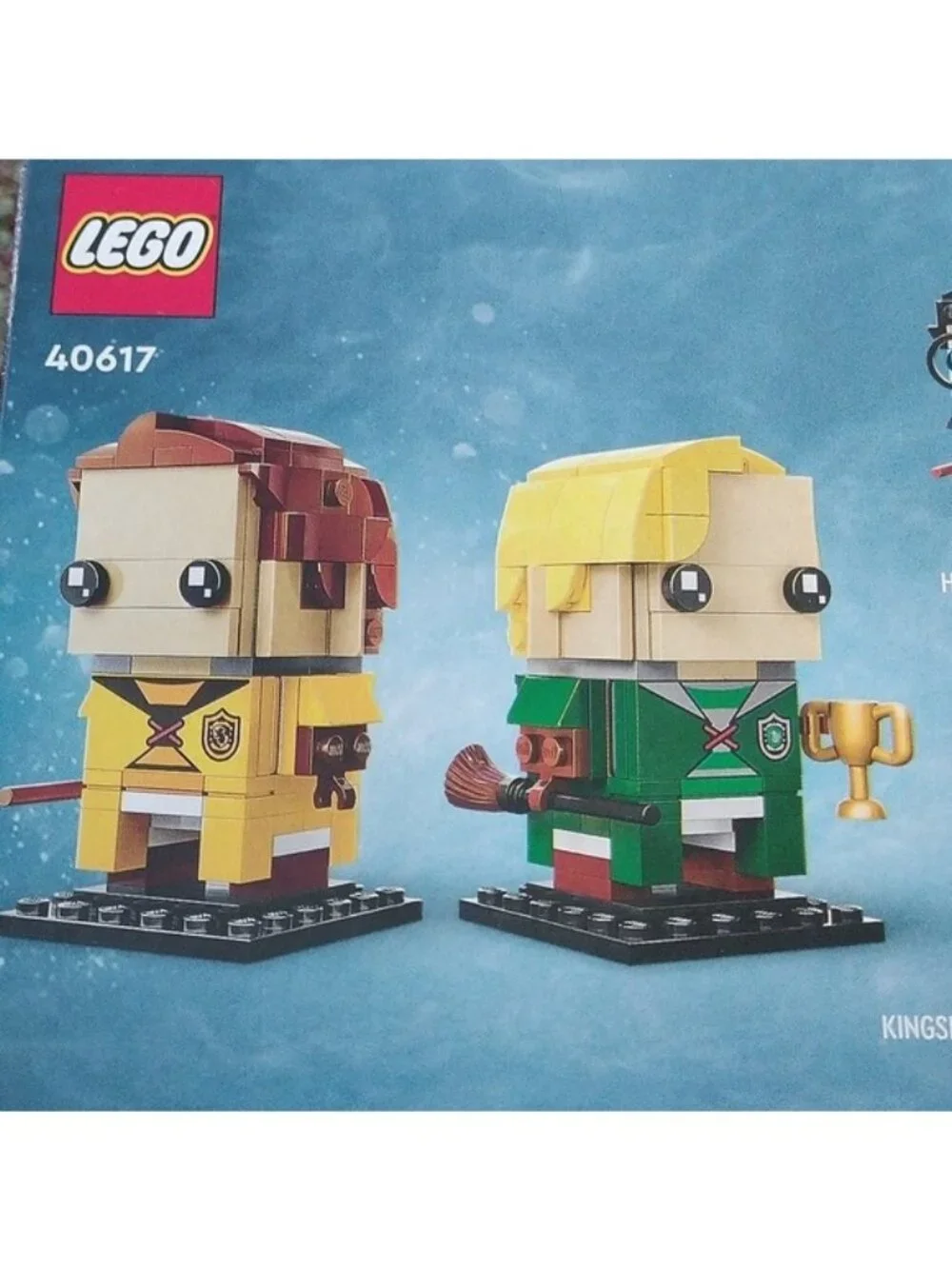 Lego Brickheadz 40617 Draco Malfoy & Cedric Diggory Figures Building Set HP
